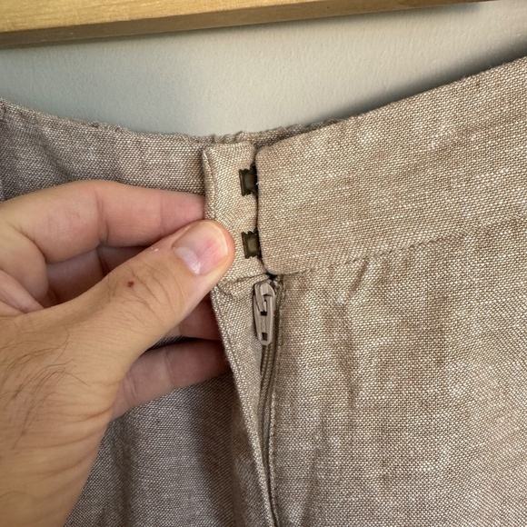 Old Navy Women's Linen Blend Beige/Tan Walking High-Rise Shorts Size XXL Beach - Picture 3 of 14